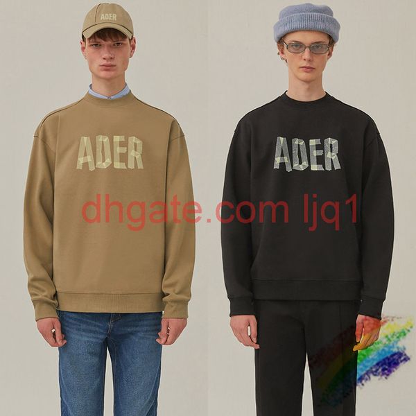 

2021fwss sweatshirts men women style letter printing crewneck streetwear hoodie, Black