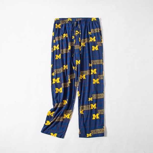 

mens sleep trousers household cotton sleep pants men1, Black;brown