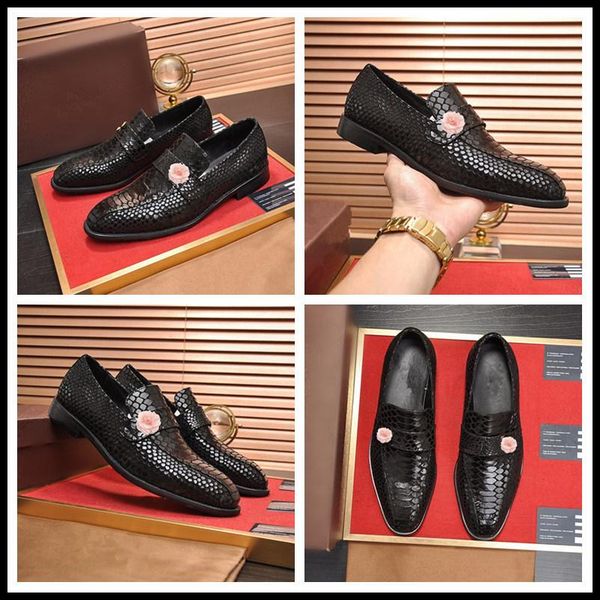 

c8 men wedding shoes microfiber leather formal business pointed toe for man dress shoes men's oxford flats plus size 38-45 11, Black