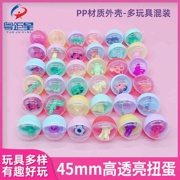 

45mm mixed medium toy game machine gift twisted egg ball special price