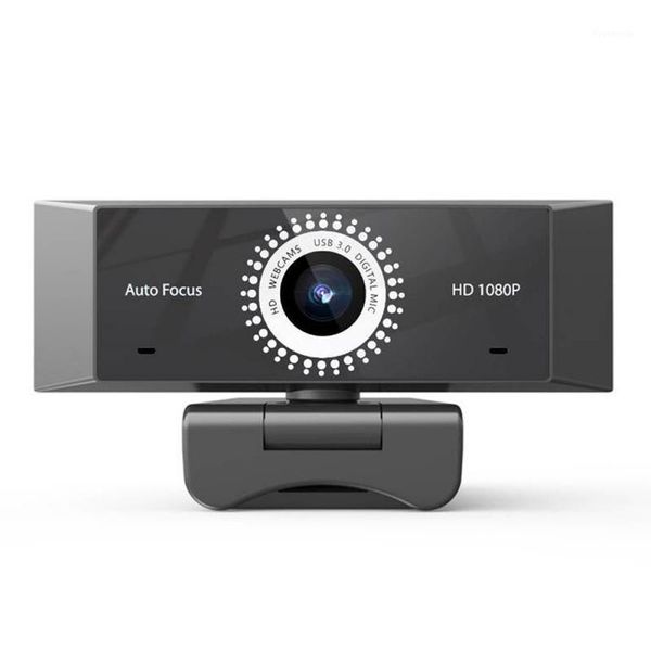 

usb 2.0 2mp 1080p hd webcam auto focus af drive-computer web camera built-in mic for video conference online live1