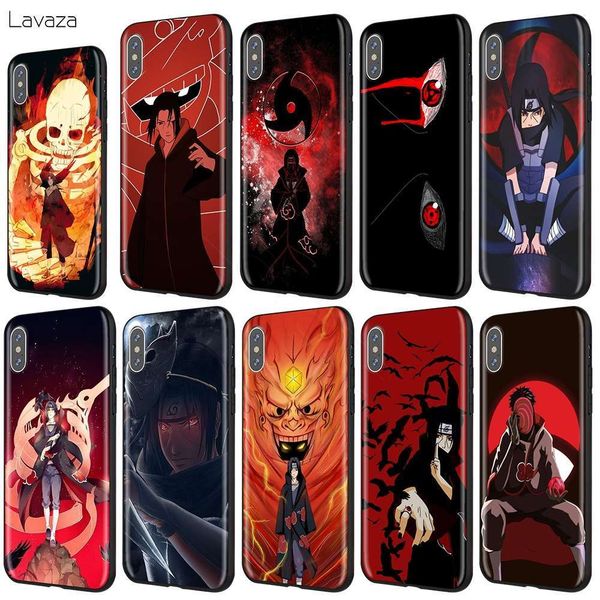 

naruto itachi uchiha mobile phone case is def 12 mini 11 pro xs, the largt xr 8x8 766s plus 55s se