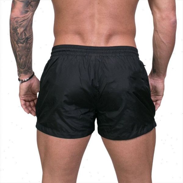 

men bodybuilding shorts gyms fitness workout short pants summer casual quick dry bermuda, White;black