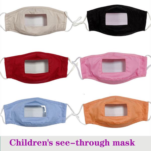 

factoryfactoychild lip language faceshield facemask mascarilla see-through dust-proof mask, kid deaf-mute cotton t 3 n9err