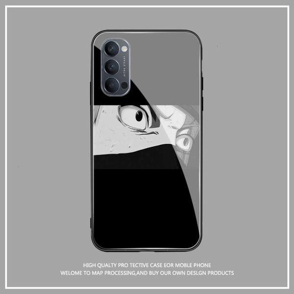 

suitable for oppo reno4 3pro findx2p frosted tempered glass mobile phone case a9x a92s a52 a11x r15x dreamland k1 / a72 siliconevfe1