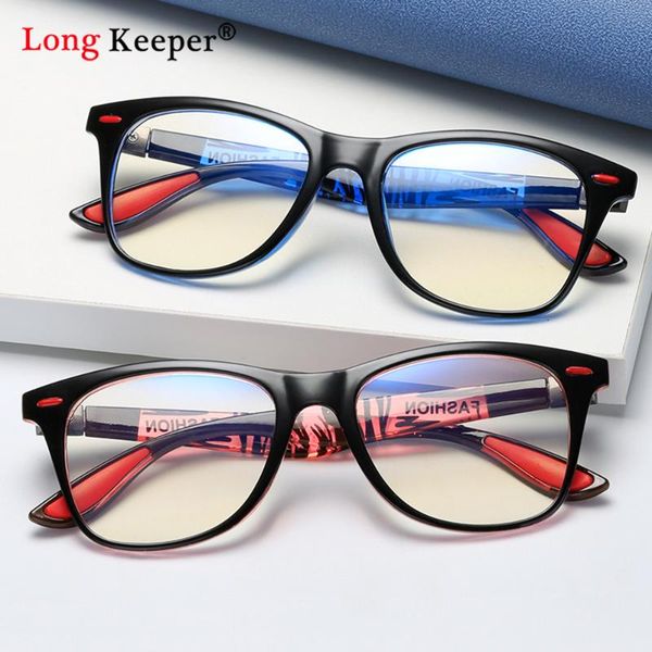 

computer glasses men women anti blue rays eyewear vintage square glasses frames tv gaming fatigue blue blocking female, White;black