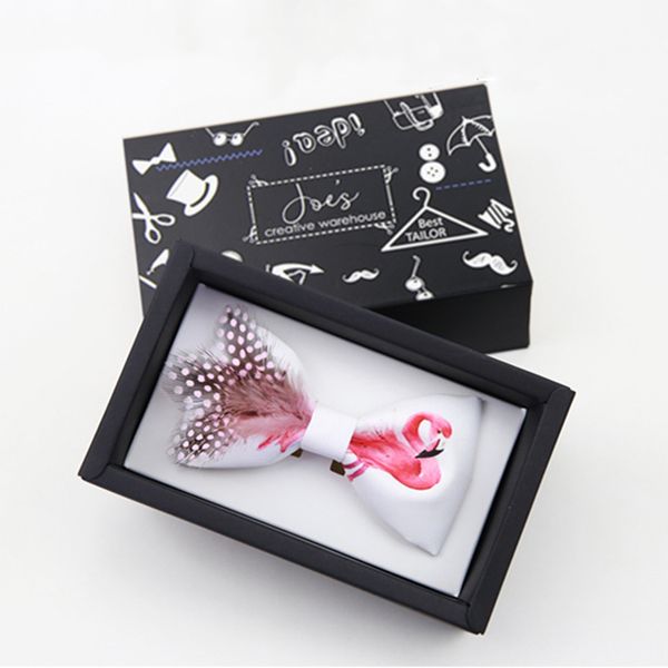 

bow tie feathers men girly girl fashion pink bowtie for wedding party shirt accessories, Blue;purple