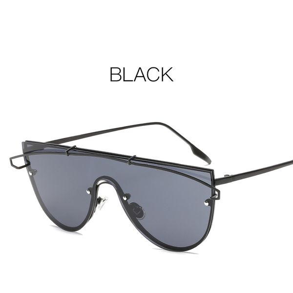 

sunglasses for men new model sun glasses mens products uv protection metal frame one-piece sunglasses, White;black