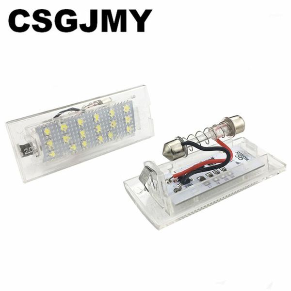

emergency lights 2pcs/set 18 led error license number plate light for x5 e53 x3 e83 1999-2006 2003-2010 car styling accessories1