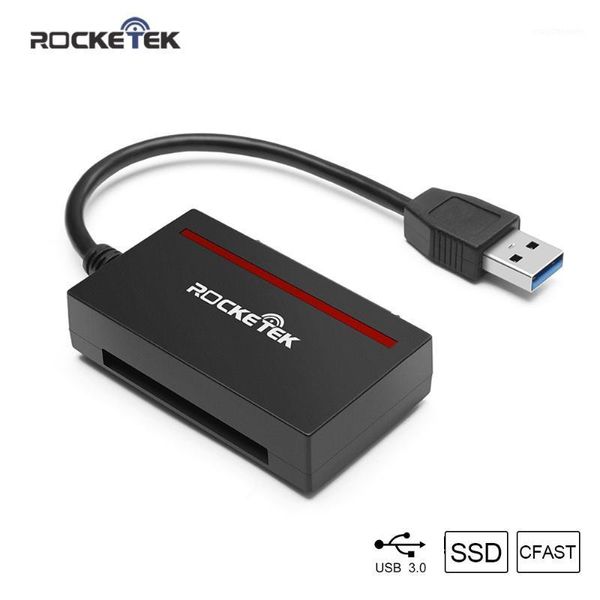 Rocketek CFast 2.0 Reader USB 3.0 zu SATA Adapter CFast 2.0 Karte und 2,5