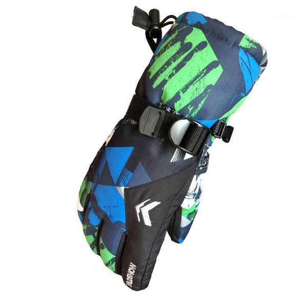 

ski gloves men/women/kids snowboard ultralight waterproof winter sonw warm fleece motorcycle snowmobile riding1