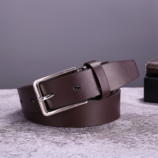 

kz6p new luxury belt fashion genuine leather belt high belts belts and women men fashion pinplaid belt for quality cowhide designer, Black;brown