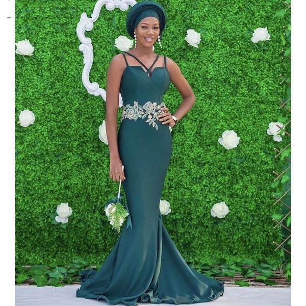 

hunter green bridesmaid платья русалки спагетти ремни 2021 свадебное гостевое платье на молнии обратно аппликация скромная горничная честь п, White;pink