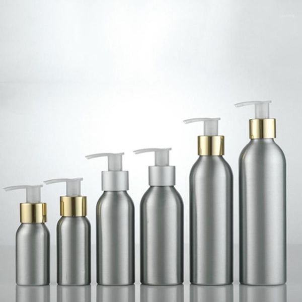

35# 40ml-250ml rustproof aluminum bottle storage lotion sanitizer pump container refillable bottles1