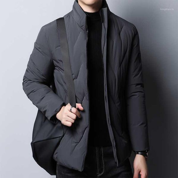 

2020 winter parkas jackets men's thick coat parka jacket plus size men stand cotton-padded clothes mens thicken coats xxxxl1, Black