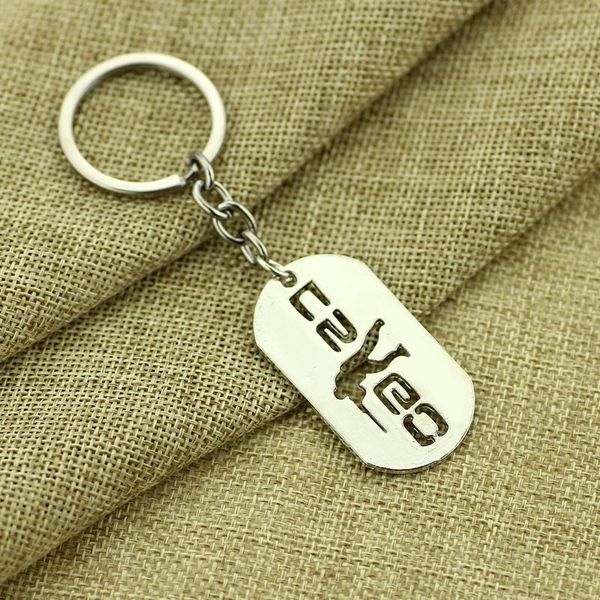 

cs cool man key ring war cf key finder soldier key цепочка мода мальчик сплав счастливый амулет держатель аксессуары новая игра wmtvcf xhlov