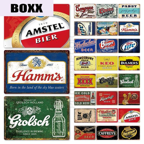 

beer sign metal sign plaque metal vintage pub tin sign wall decor for bar pub club man cave tin plates metal beer poster