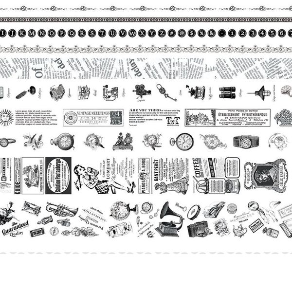 

2016 mm 10pcs rogue series color diary kawaii washi masking tape paper scrapbooking stationery decorative tape h