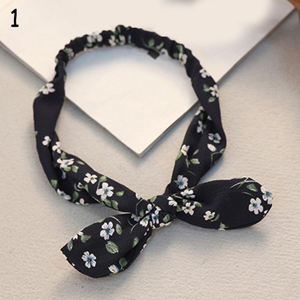

women sweet hair bands print headbands retro hair accessories cross turban bandage bandanas hairband headwrap summer headwear q jllcen