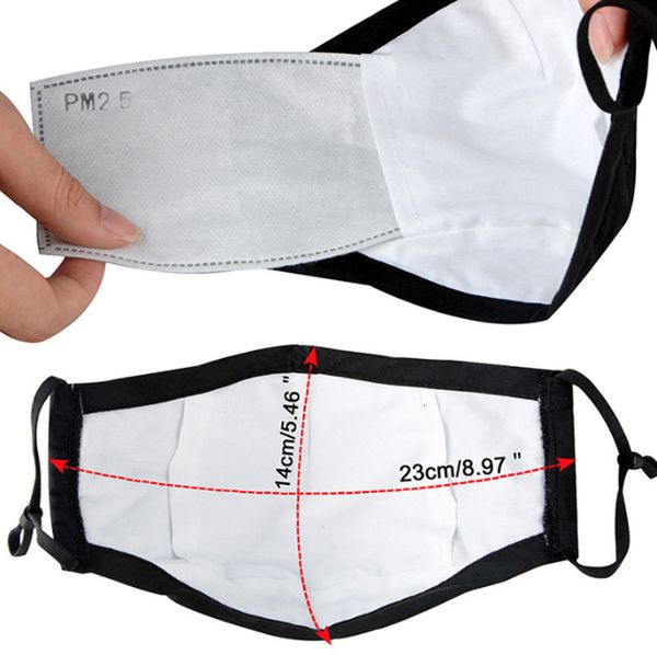 

reusable smoke gas allergies adjustable and masks anti-dust prote ction with 2 filters for women man black in stock