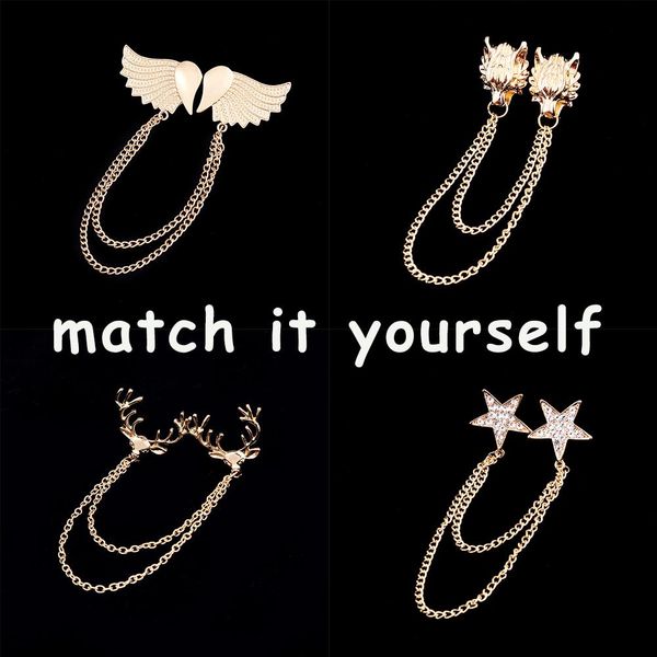 

джемгинс оригинальные металлические золотые крылья два слоя шеи боути сплошной бабочка галстук мужская мода регулируемая bowtie pocket squar, Black;gray