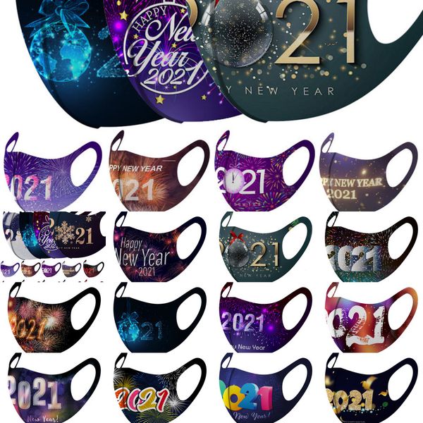 

factoryfactoyin stock face designer mask 2021 new year printed mouth masks cold-proof breathable dustproof 3d ster 1 npk0n