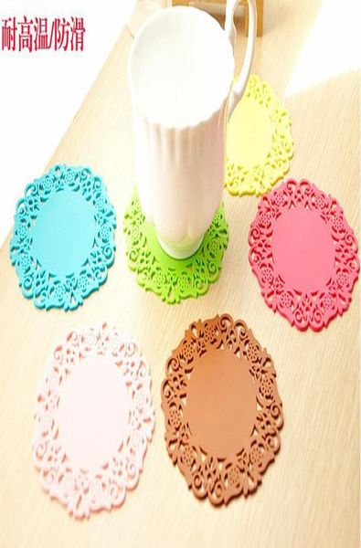 

round cup bowl insulation mat table non slip potholder tableware pad home l placemat hipping round cup wmtzjr