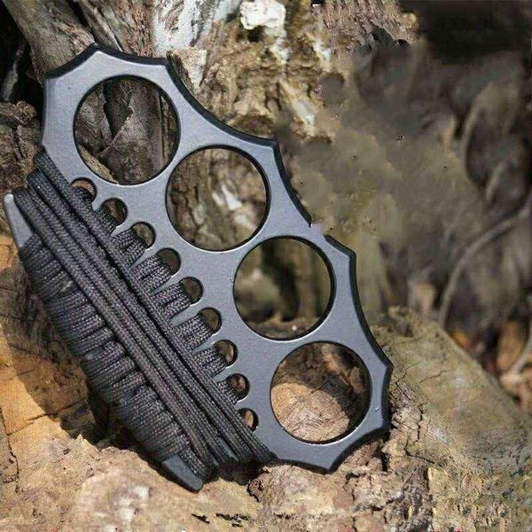 

azan brass knuckles knuckle dusters,four fingers iron, integrated steel forming edc tools 42445