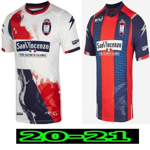 

новые 2020fc crotone football jerseys 2021 сезон дом и выезде в бенали эдуардо луперто petriccione djidji magallan dragus футболка, Black;yellow
