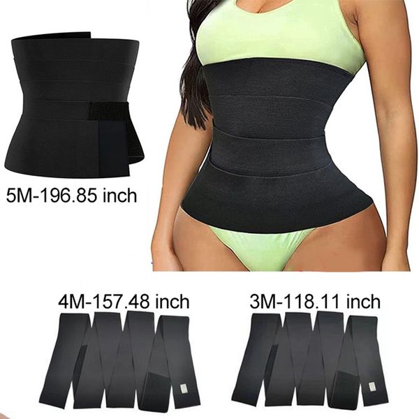 Cinto todo envolvente modelador de corpo modelador de barriga cintos femininos cintos elásticos de barriga artefato de beleza WH0322