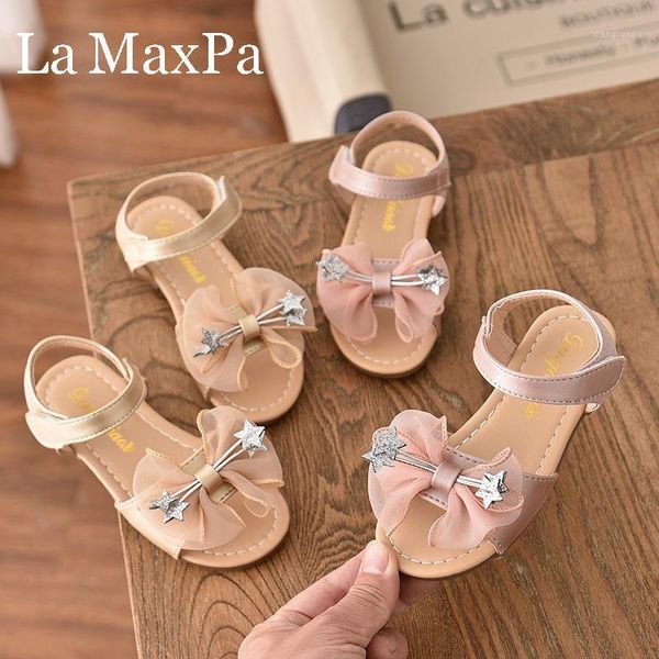 

princess sandals girls 2020 new summer children's anti-slip soft bottom small children's bow girl's baby shoes1, Black;red