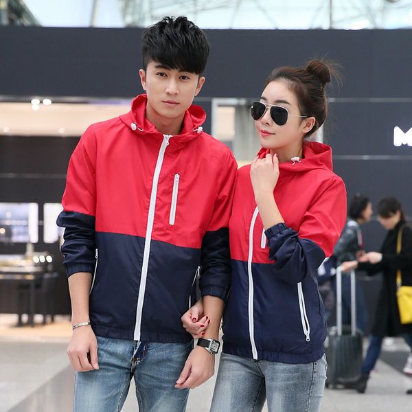 

with spring autumn thin windbreakers jacket man sunscreen hoodie women's shredded sweaters outwear, Black;brown