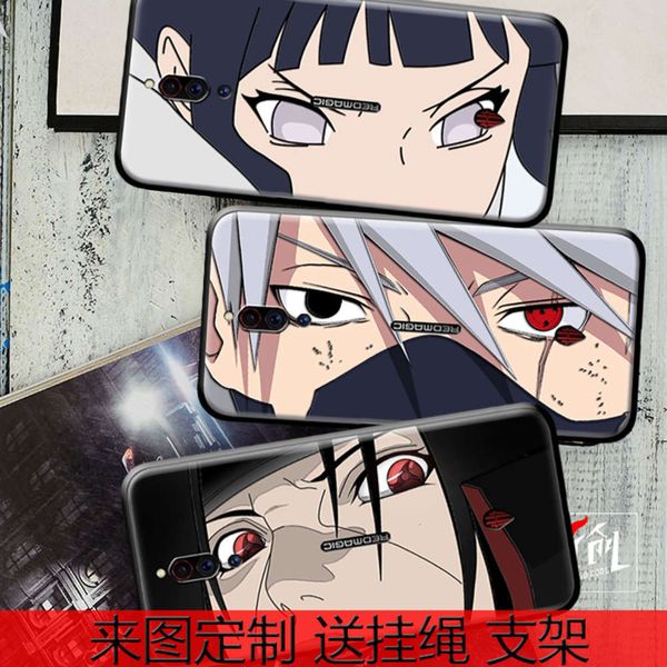 

naruto nubia red devil 5g mobile phone case protective case nx659j electronic game mobile phone silica gel frosted casevfe1