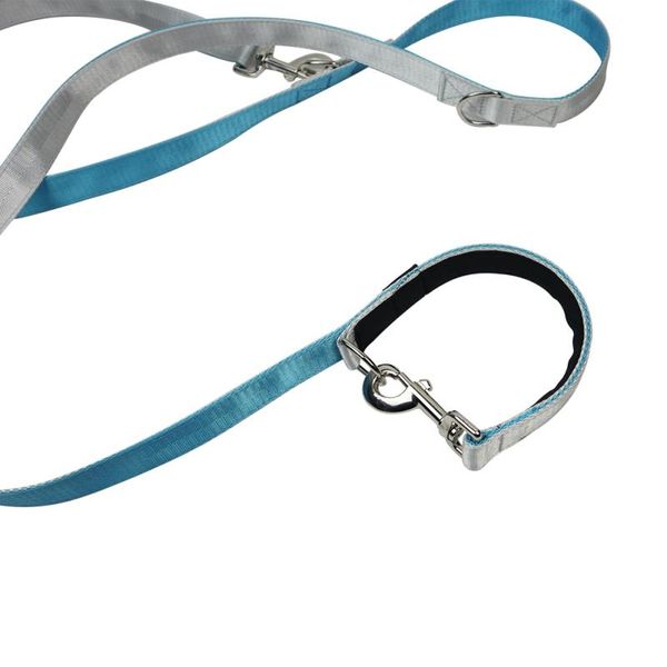 

dog collars & leashes one for two multifunctional pet leash 2.5m long belt drawstring 2021