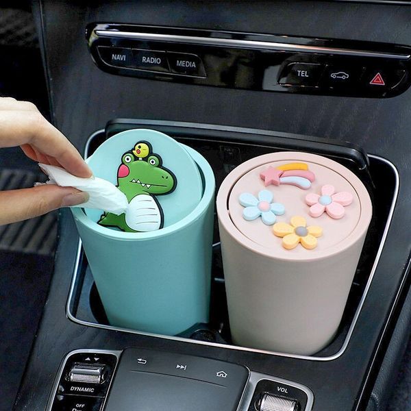 

cute and creative small mini car trash can car storage box storage bag desktrash can debris box promotional gifts small gift
