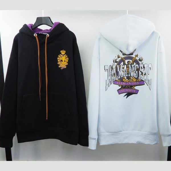 

new autumn and winter new hoodie hip hop hoodies letter print hoodie men women sweatshirt long sleeve s-xl, Black