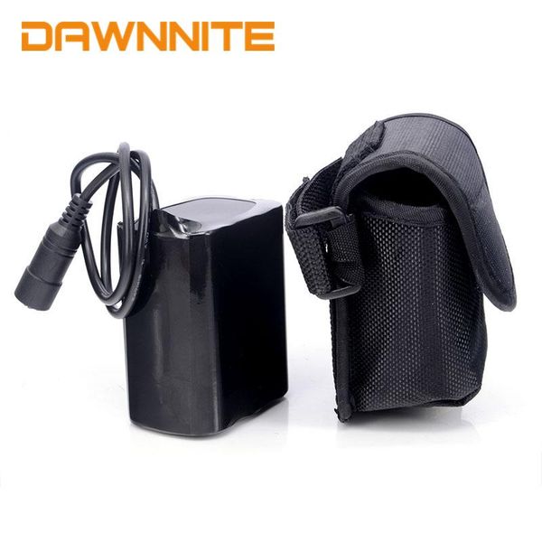 

bike lights dawnnite 15000mah cycling bicycle front light 8.4v battery pack power for headlight cree xml xm-l x2 x3 t6 led lamps