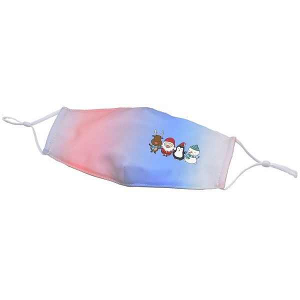 

calico anti-fog washable cotton color christmas cartoon face mask party masks fashion fr