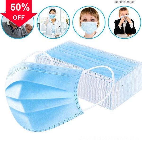 

breathable 3-layer i9sf0 face disposable pm2.5 protective facial dust mask n 95 anti in stock s