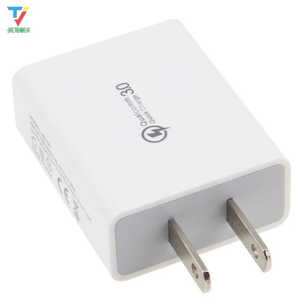 

быстрая зарядка qc 3,0 usb зарядное устройство сша wall мобильный телефон зарядные устройства адаптер 5v 2a быстрая зарядка для iphone 50шт