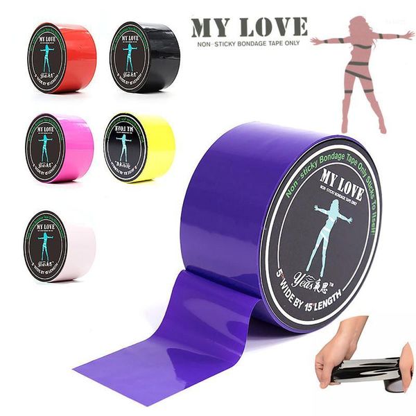 

15m restraint tape pvc static toys for lover in role play1