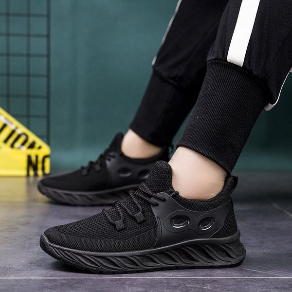 

fashion men shoes mesh breathable sneakers walking male footwear new comfortable lightweight outdoor shoes c-200301053