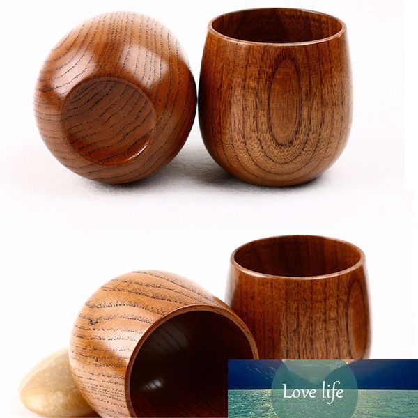 Japanischen Stil Natürliche Holz Tasse Wiederverwendbare Tee Kaffee Milch Bier Saft Wein Becher Tasse Wärmedämmung Wasser Tasse Küche Zubehör