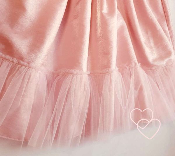 

sve bow 2020 girl's new princs long drs lyajlyajsel9, Red;yellow