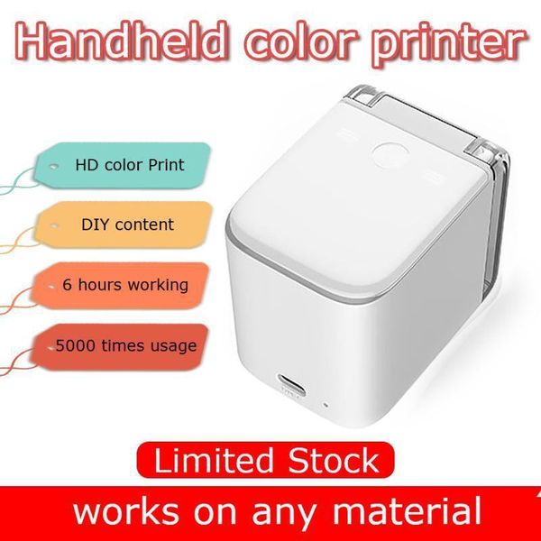 

printers printing machine for clothes t shirt diy handheld printer portable mini full color inkjet tattoo printed cup1
