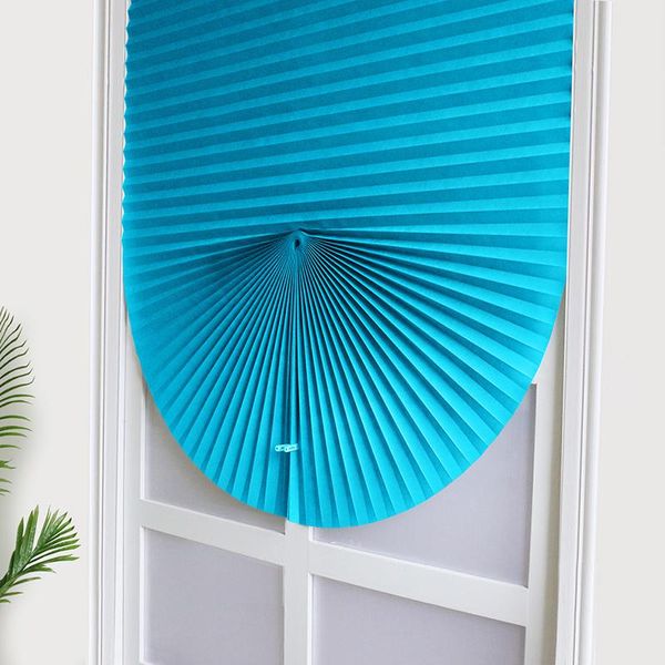 

curtain sunshade 2020 new self adhesive pleated blinds semi shading bathroom window door sunshade