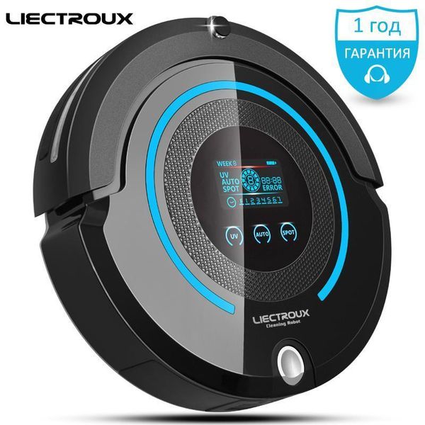 

liectroux a338 robot vacuum cleaner,uv lamp,speedadjustment,remotecontroller anti-fallingupdated from a335,mop pad,virtual block1
