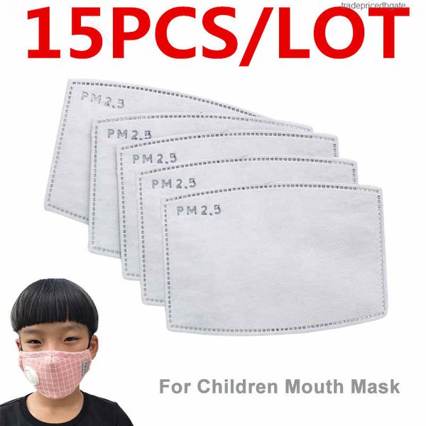 

replaceable 2.5 carbon 15pcs for mouth-muffle pm health care filter anti haze 5 layers kf94 mask activated