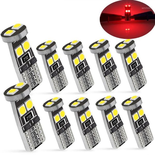 

led 12v car interior door courtesy trunk license plate lightsice red 10pcs1