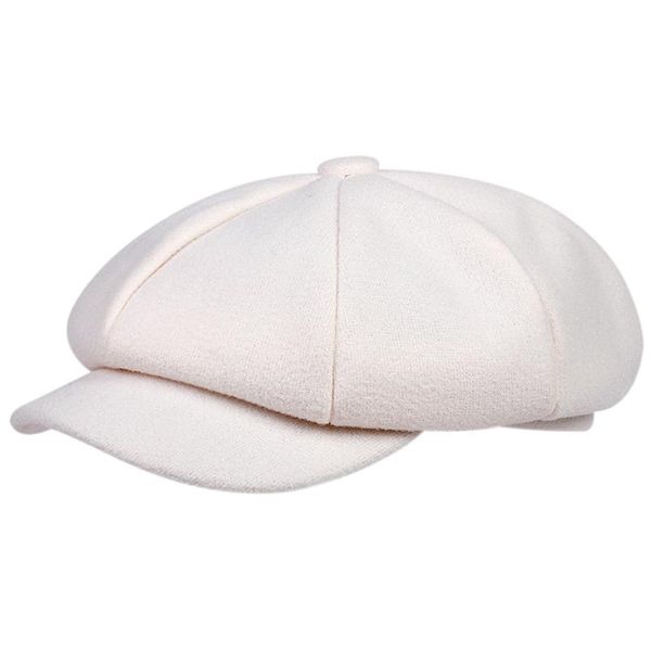 

berets fashion women autumn winter hats octagonal sboy cap men ladies casual wool hat beret painter caps casquette, Blue;gray
